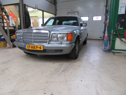 Mercedes W126 500SE 17-HKP-4 Laswerk en divers