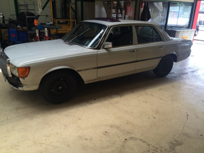 Mercedes W116 450SE 21-YA-66 Laswerk