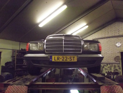 Mercedes W126 500SE - Grote restauratie