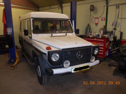Mercedes G klasse 280GE Laswerk