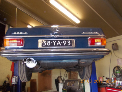 Mercedes W114 280E Laswerk