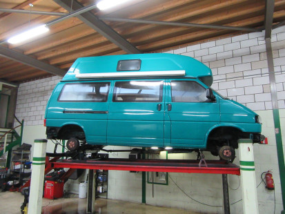 VW T4 Westfalia HV-HR-07 Laswerk en Dinitrol
