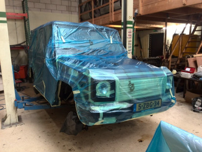 Mercedes G500 5-ZGB-34 Dinitrol