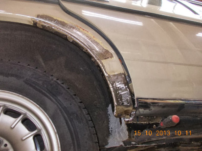 Mercedes W123 280 - Laswerk, deelrestauratie