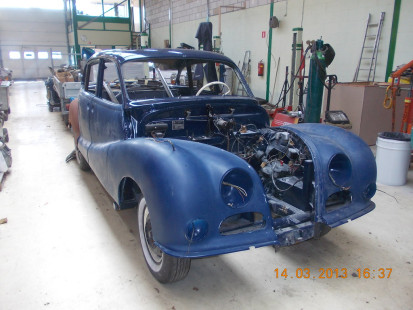 BMW 502 V8 Laswerk en Dinitrol