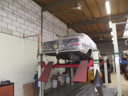 Mercedes W108 - Dinitrol behandeling