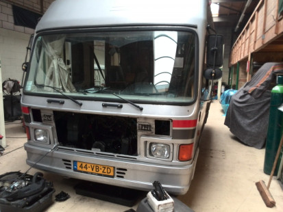mercedes 310 camper Hymer 44-VB-ZD Divers